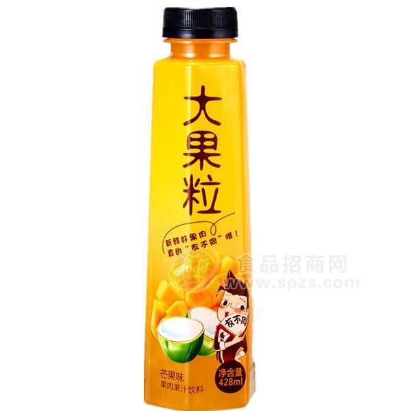 ·友不同 大果粒 芒果味 果肉果汁饮料 428mL 