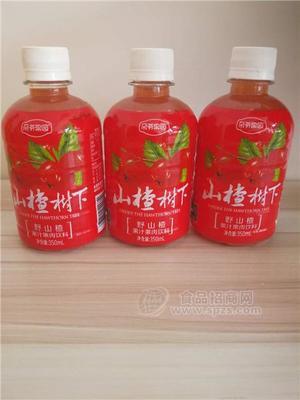 朵芬果園山楂樹(shù)下 野山楂果汁果肉飲料  350ml