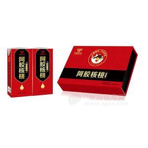 同福食品阿膠核桃植物蛋白飲料250mlx12包