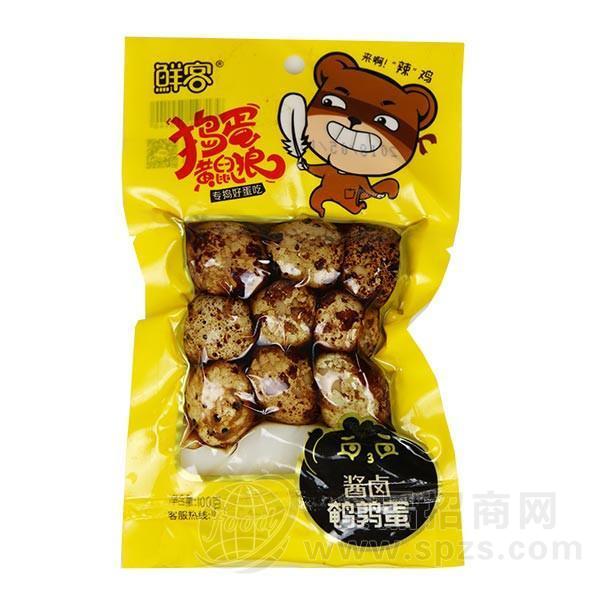 鲜客酱卤鹌鹑蛋 蛋制品100g