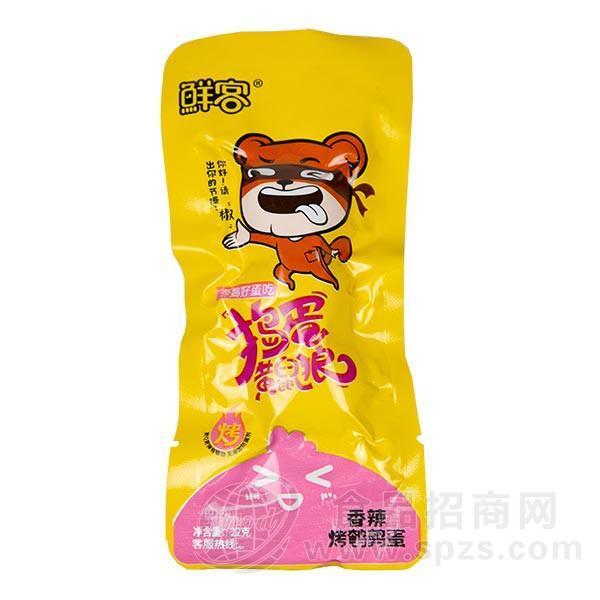 鲜客香辣烤鹌鹑蛋 蛋制品22gx20包x12盒