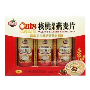 嘉特核桃薏米燕麦片营养粉冲调礼盒720g