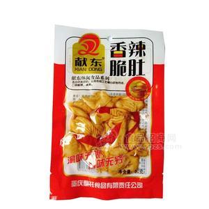 獻(xiàn)東香辣脆肚休閑食品80g