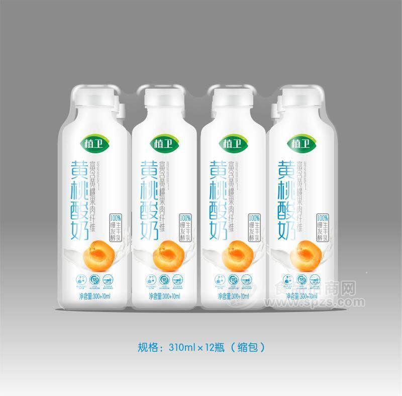 優(yōu)質(zhì)酸奶廠家 河南君凡食品黃桃酸奶330ml系列火爆招商中招商