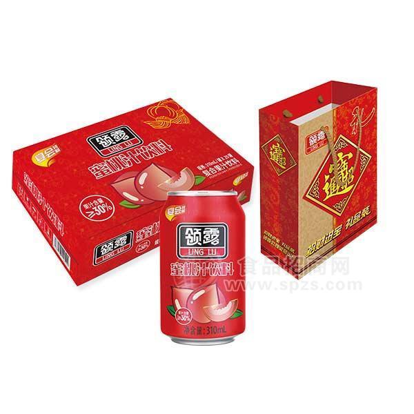 領(lǐng)露 蜜桃汁 果汁飲料 310mL