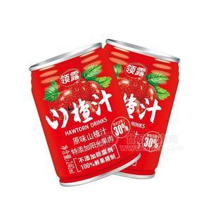 領(lǐng)露 山楂汁 果汁飲料 240mL