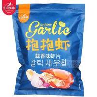 红谷林 抱抱虾 蒜香味虾片 膨化食品