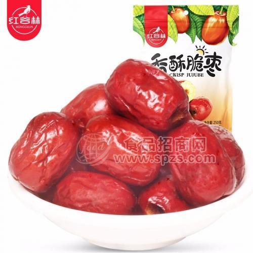 红谷林香酥脆枣 250g 