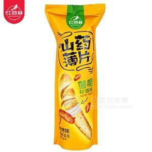 红谷林山药脆片 烧烤味 90g 山药薄片  