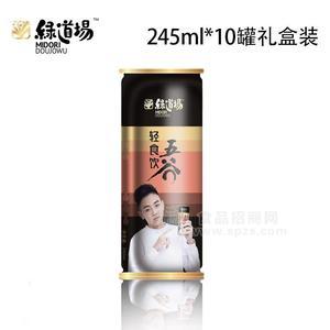 養(yǎng)生館五谷雜糧飲料245ml 24罐裝綠道場代理
