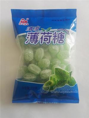 慧風(fēng)慧云 老式 清涼薄荷糖 帶砂糖 清涼潤(rùn)喉 200g*40袋整箱 零售 商超 藥店招商