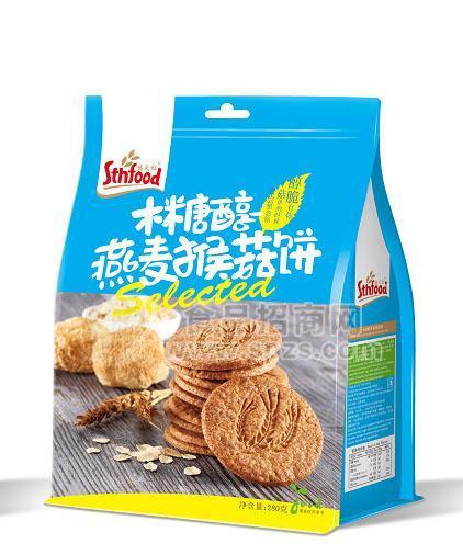 盛天红木糖醇燕麦猴菇饼糕点类 280g