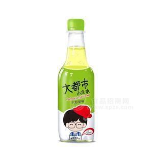 大都市小汽水饮料大白梨味410ml
