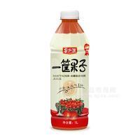 客加满 一筐果子 山楂果汁饮料  1L