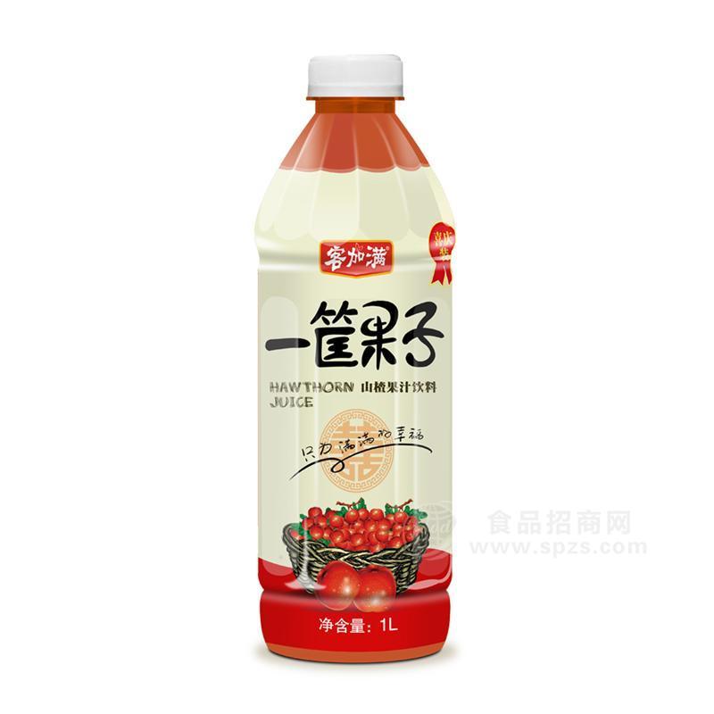 ·客加满 一筐果子 山楂果汁饮料  1L 