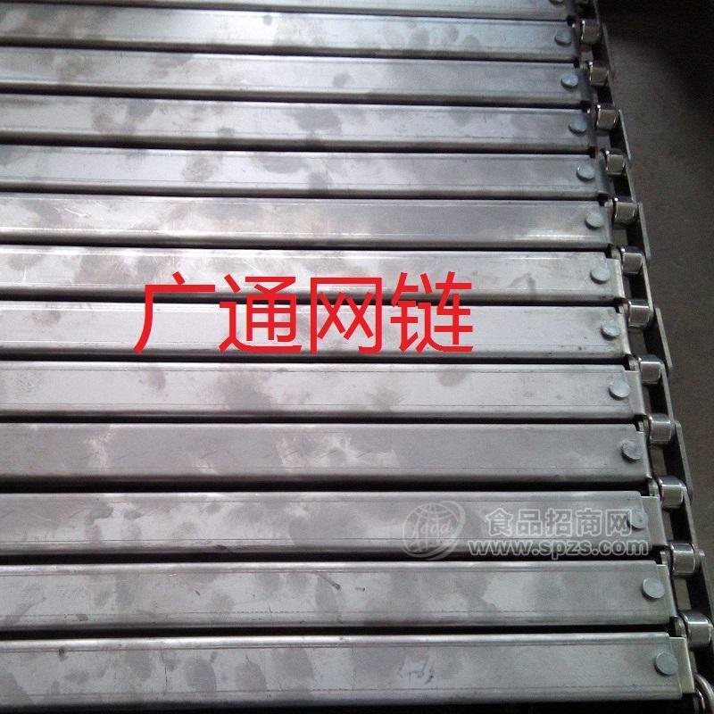 生产电器老化线槽钢型链板电磁炉生产线输送链板的厂家供货及时