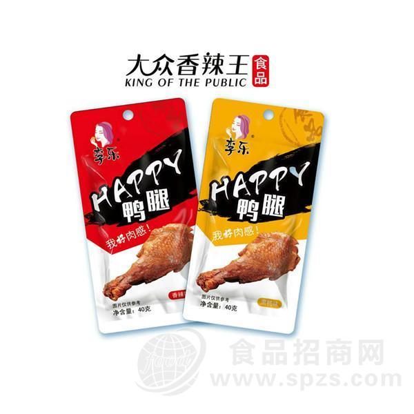 李乐 happy鸭腿 休闲食品 40g
