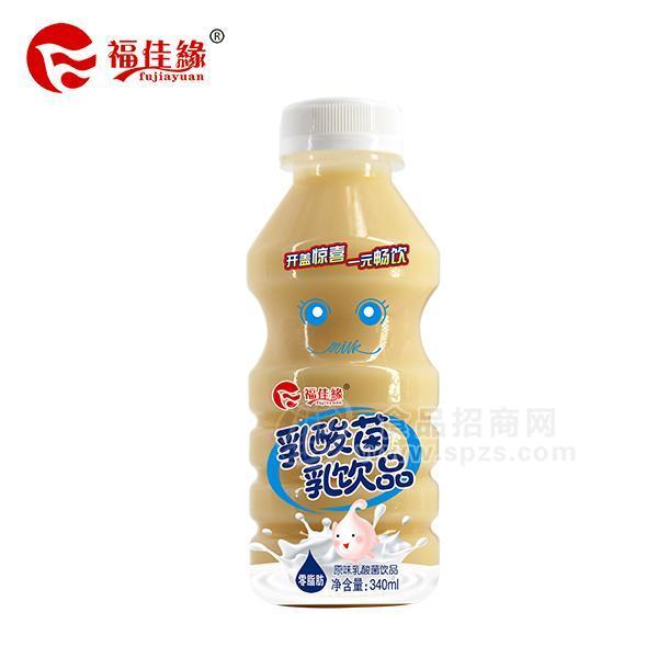 福佳緣原味乳酸菌飲品340ml