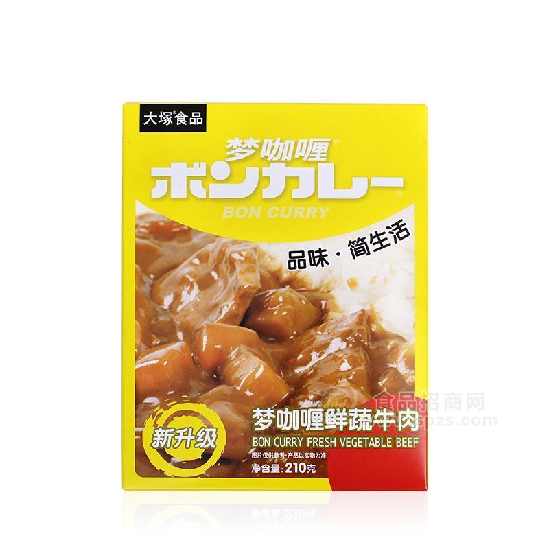 大塚大冢咖喱速食拌飯 咖喱蓋澆即食拌飯方便米飯招商