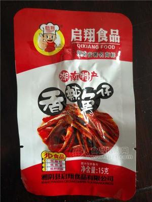 啟翔香辣魚仔15g