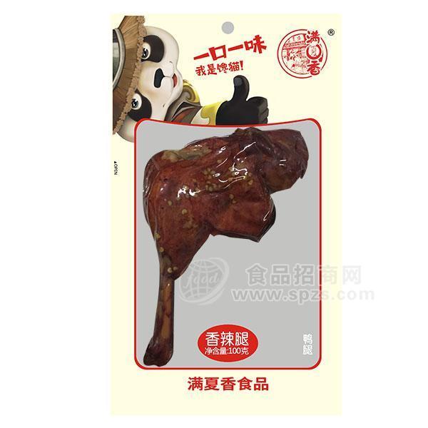 满夏香 香辣腿 鸭腿肉制品 100g