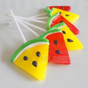 儿童卡通工艺棒棒糖20克西瓜