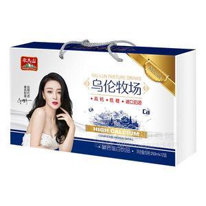 農(nóng)夫山 烏倫牧場(chǎng)高鈣奶【木盒精品裝】 250mlX12盒