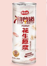 植物蛋白饮料 花生原浆 谷物饮料240ml