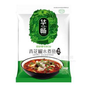 華暢青花椒水煮魚調(diào)料210g