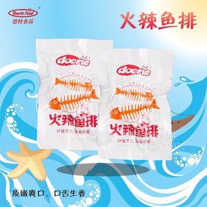 德特食品火辣鱼排休闲食品