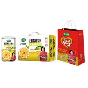 养生冠红枣小米八宝粥