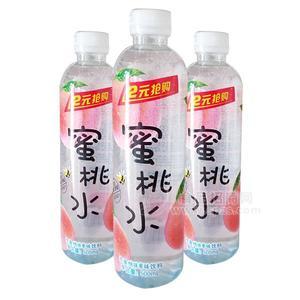 蜜桃水 水蜜桃味果味饮料500ml