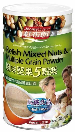 红布朗风味五谷浆 进口冲调饮口 无添加