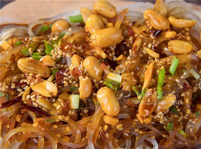 ·华夏九月天凉拌鲜湿粉麻辣花生效果展示 