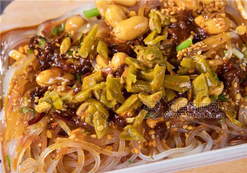 ·华夏九月天凉拌鲜湿粉川味酸豆角效果展示 