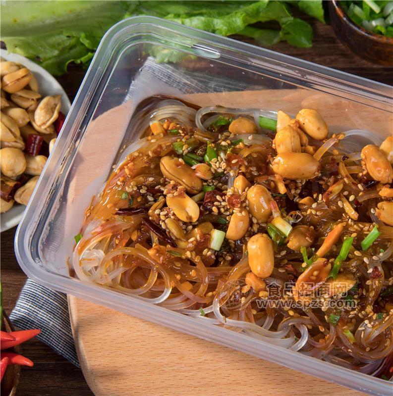 ·华夏九月天速食60秒鲜拌粉椒香麻辣味201克效果展示 