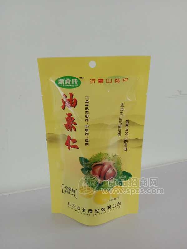 栗时代油粟仁开袋即食休闲零售招商