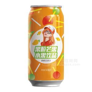 福禧匯果粒芒果水果飲品果汁飲料500ml