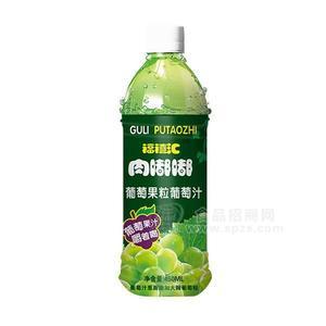 福禧匯肉嘟嘟葡萄果粒葡萄汁果汁飲料450ml