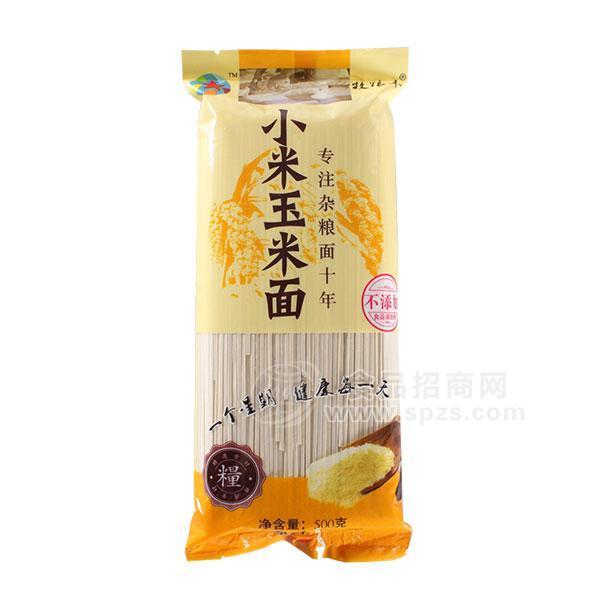 小米玉米面 面條500g