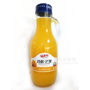 百多利冷榨芒果飲料果汁飲料1.5L