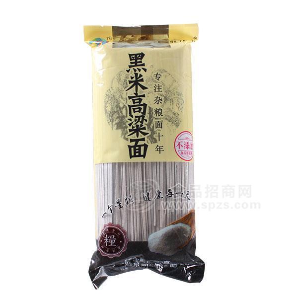 黑米高粱面 面條掛面500g