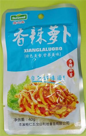 鲜之味泡菜酱腌菜系列香辣萝卜条袋装腌咸菜 40g