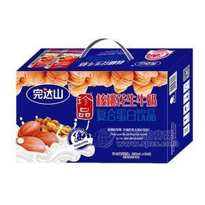 完达山珍品核桃花生牛奶复合蛋白饮品