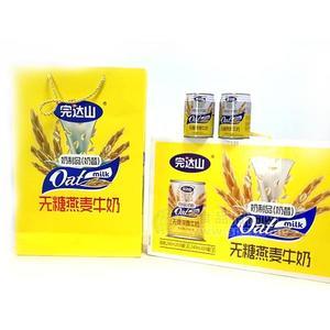 完達(dá)山奶制品奶昔無糖燕麥牛奶飲料240mlx16罐