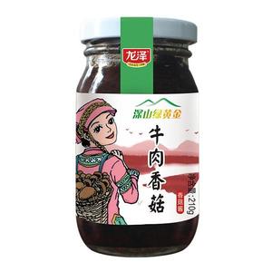 龙泽牛肉香菇 香菇酱210g