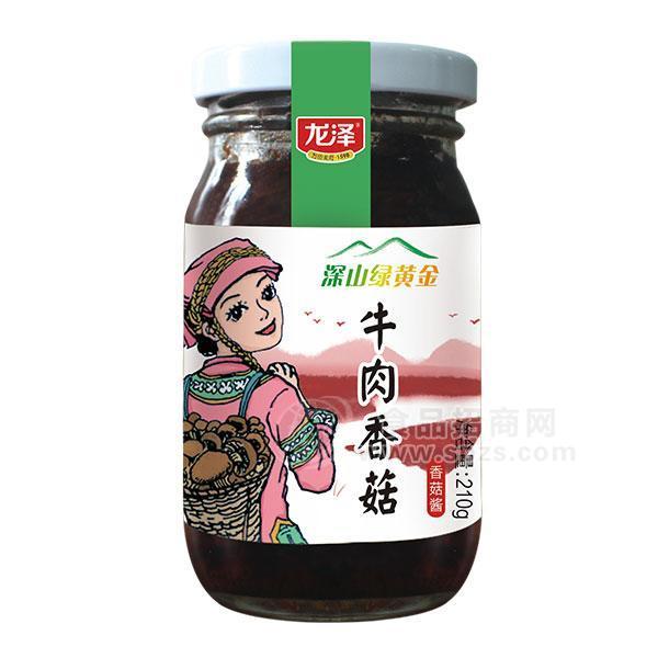 龙泽牛肉香菇 香菇酱210g