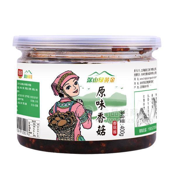 ·龙泽原味香菇 香菇酱400g 