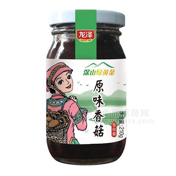 龙泽原味香菇 香菇酱210g