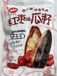 利山红炒瓜子红枣味葵花籽 118克